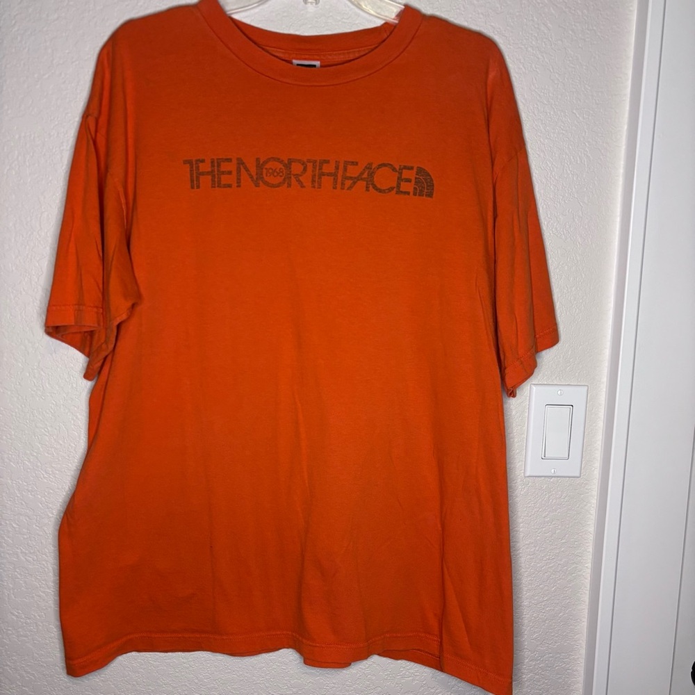The North Face Orange Short Sleeve Tee
